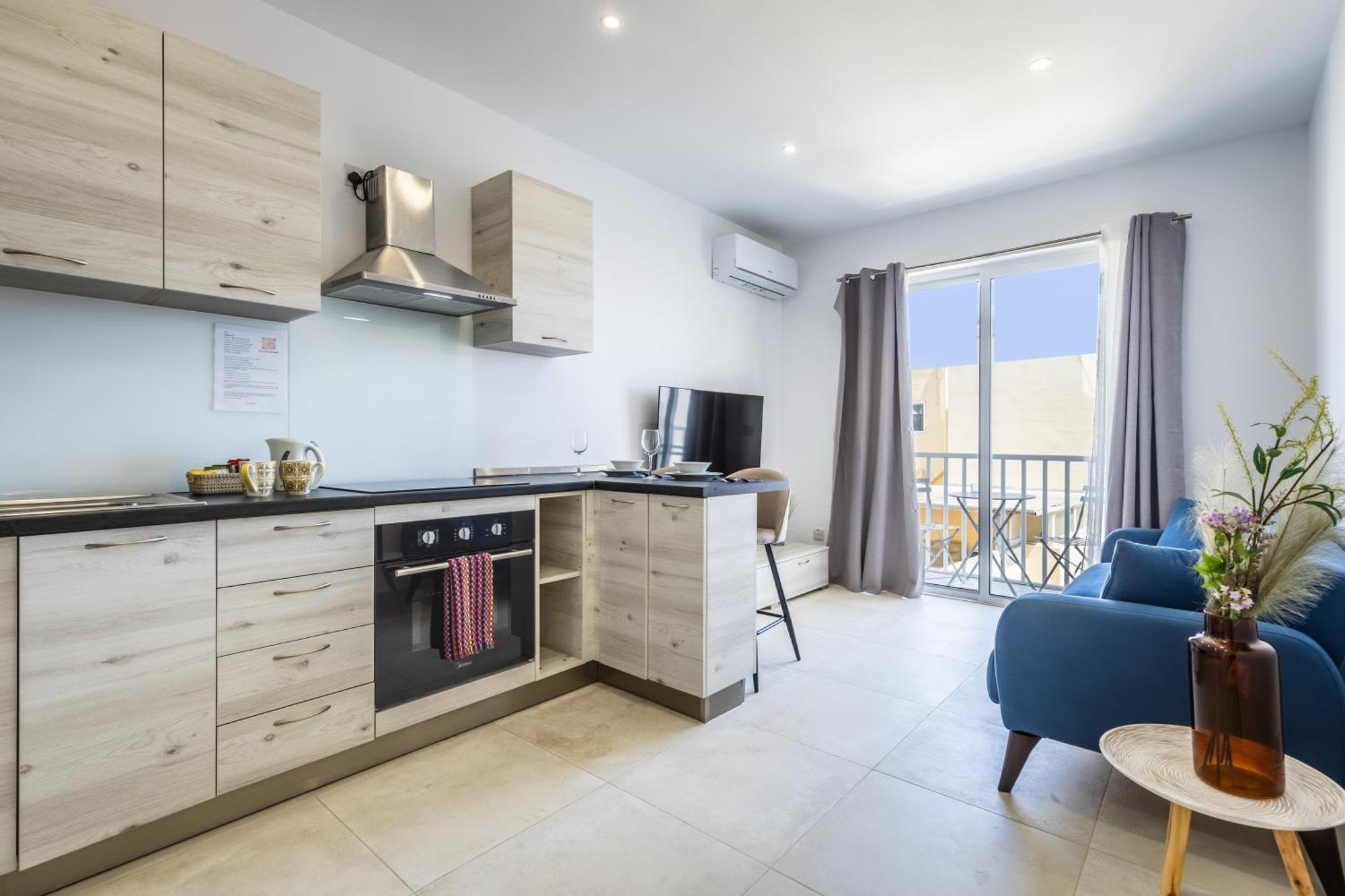 Ta Merilda Apartment 8 - 5Min Walk From St Julians ซาน กวานน์ ภายนอก รูปภาพ